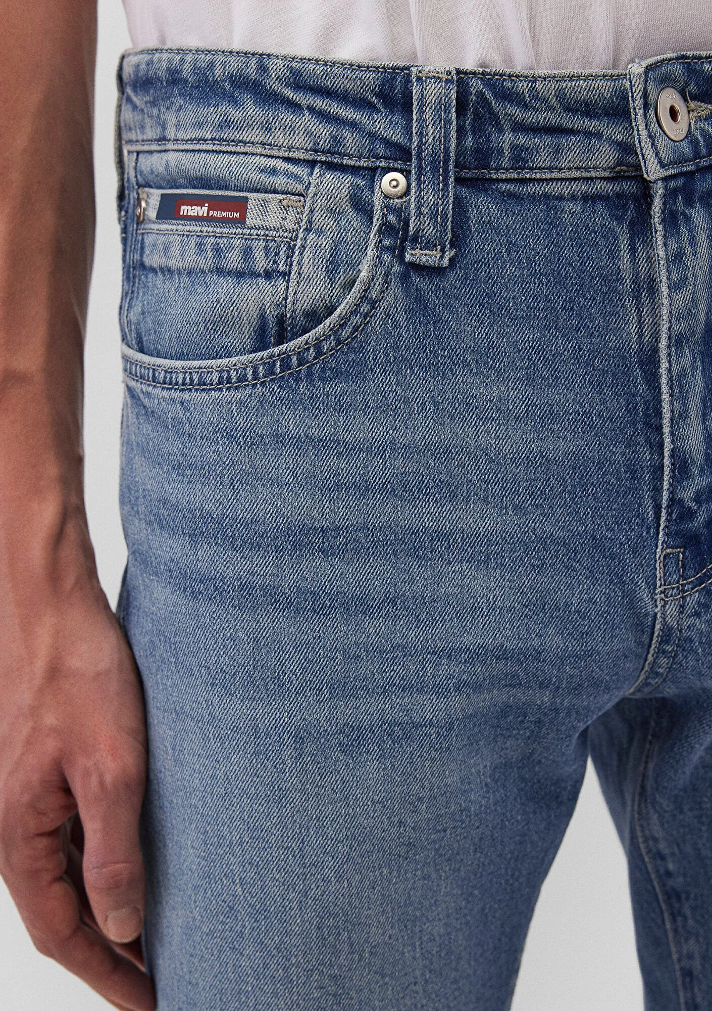Milan Vintage Grey Jean Pants