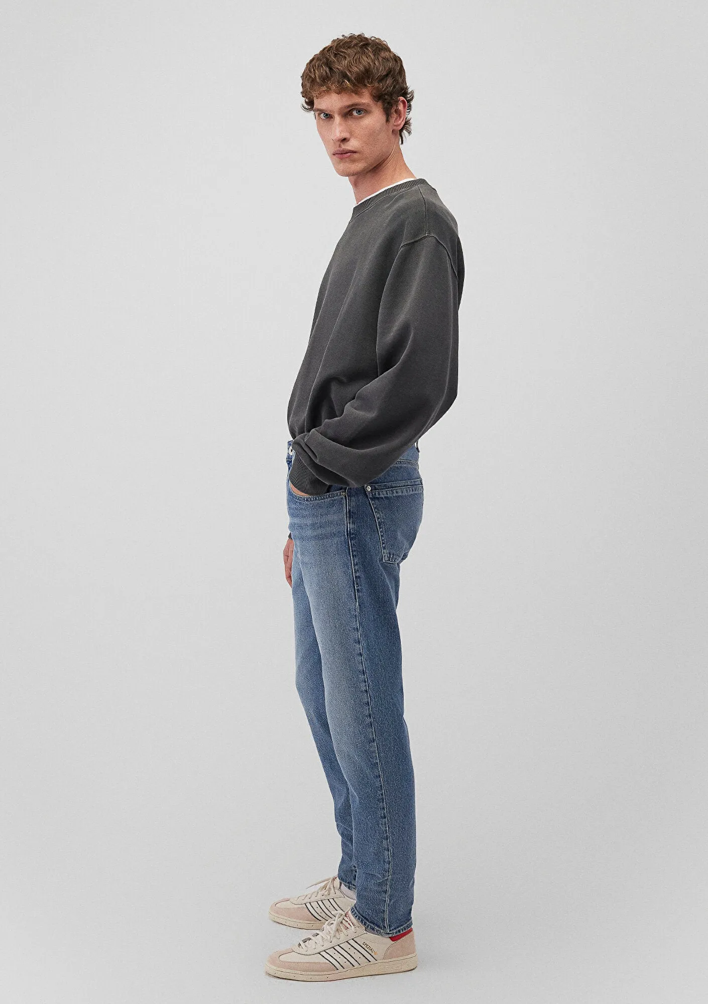 Milan Vintage Grey Jean Pants