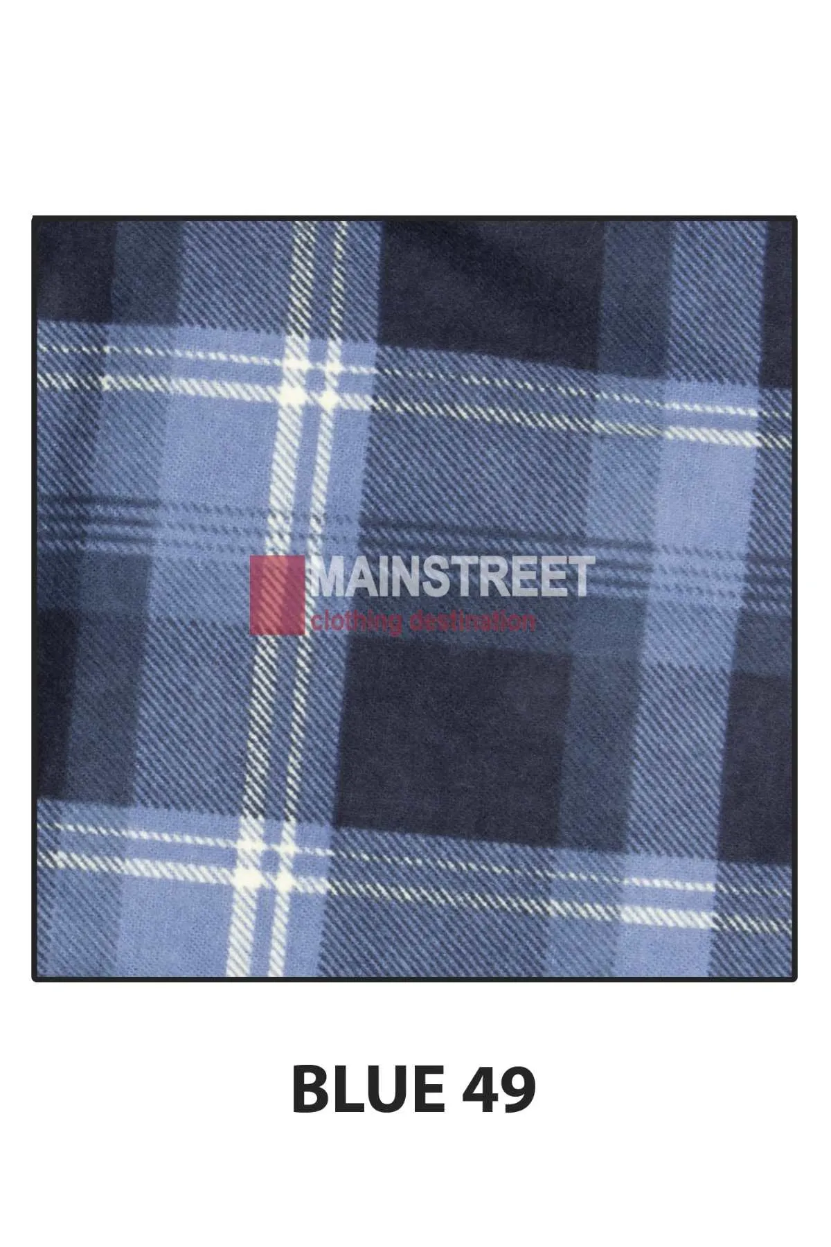 Milton Closed Front Flannelette Shirt - 3XL-4XL