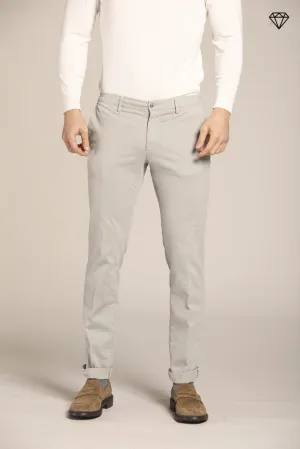 New York men's  chino pants in gabardine  stretch regular fit ①