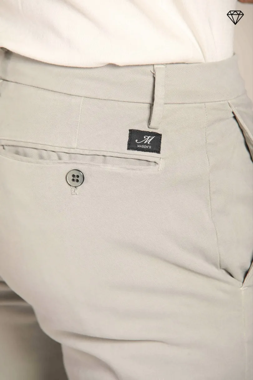 New York men's  chino pants in gabardine  stretch regular fit ①