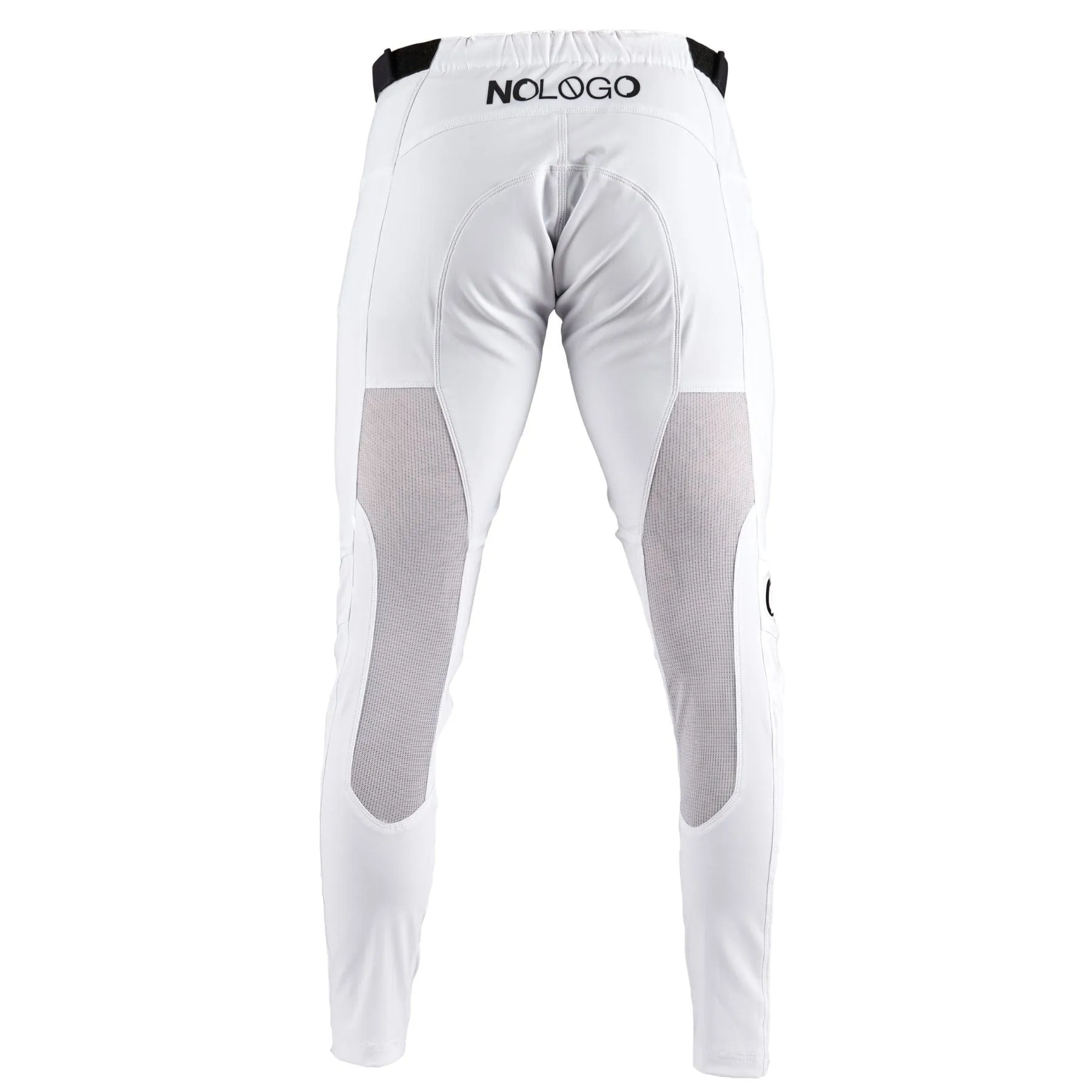 NoLogo Racer Youth BMX Pants - White