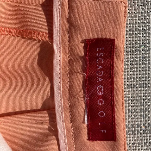 NWOT Escada Golf Orange Shorts