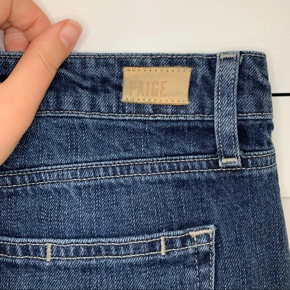 Paige Jimmy Jimmy Rolled Cuffed Shorts Size 26