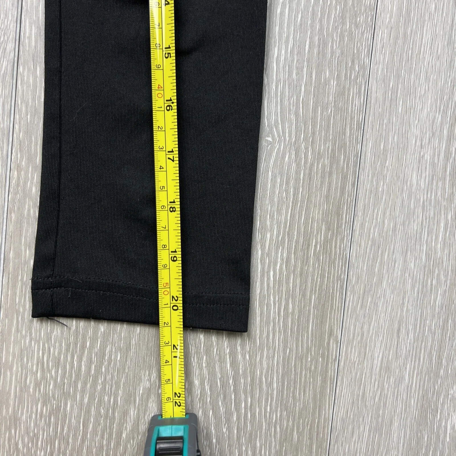 Puma Girls Black Cropped Leggings Size 7-8 Years