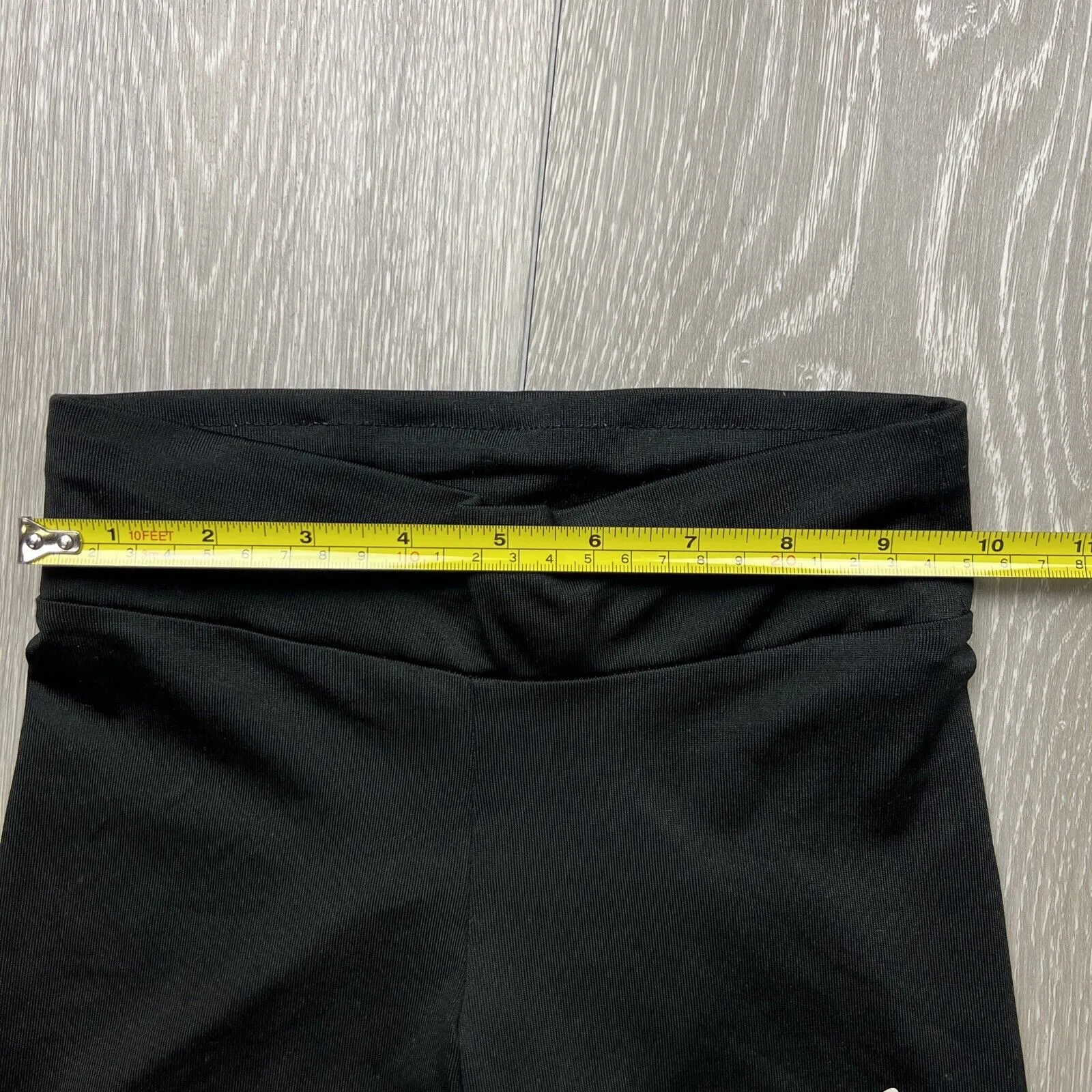 Puma Girls Black Cropped Leggings Size 7-8 Years