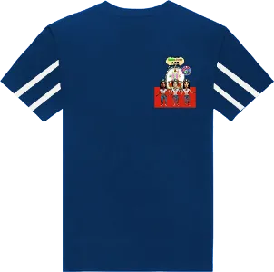 QUEENS VICTORIA T-SHIRT WITH STRIPES