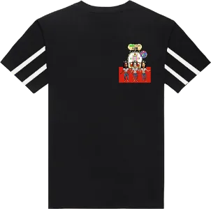 QUEENS VICTORIA T-SHIRT WITH STRIPES