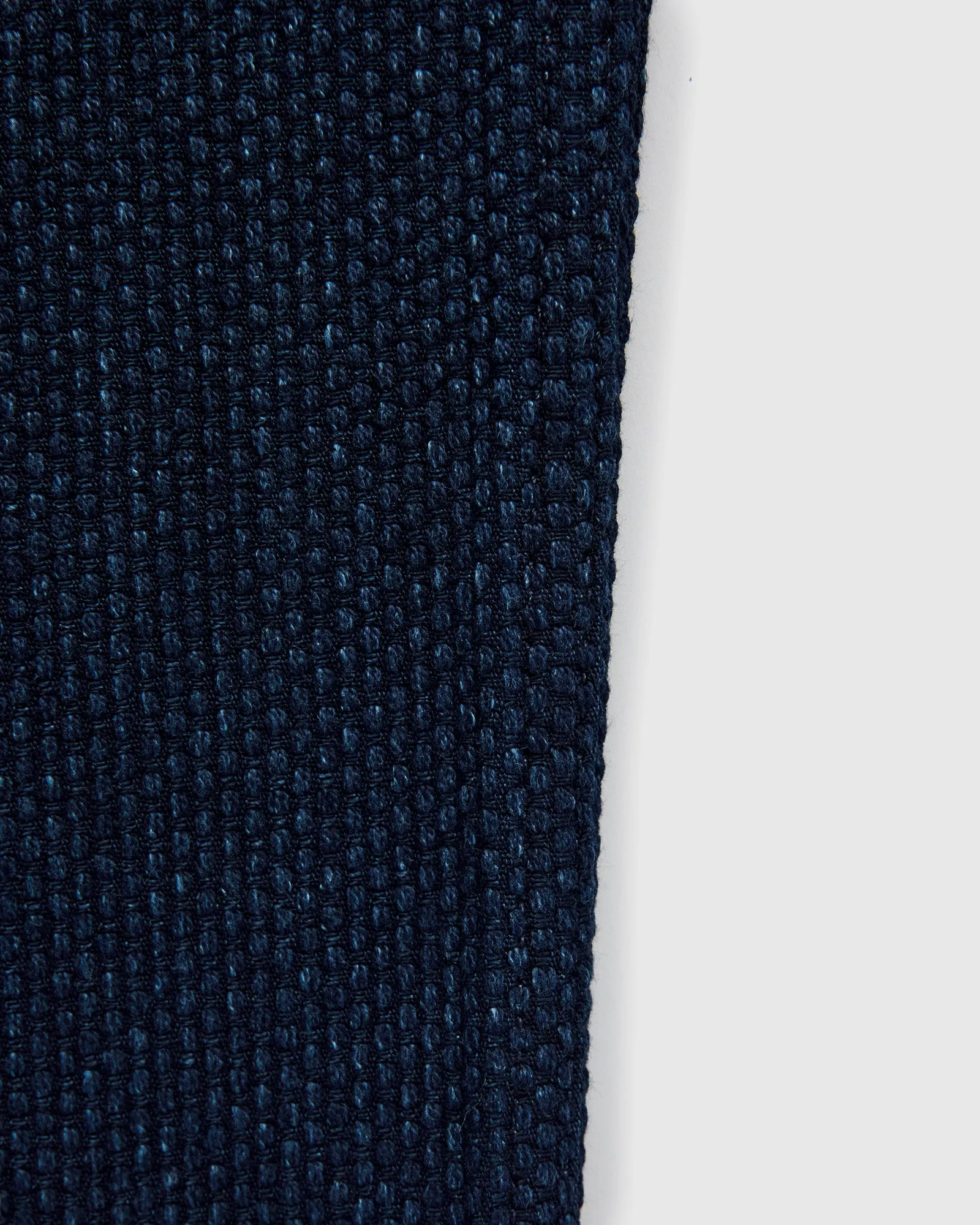 "Indigo Sashiko" 12.5oz Jacquard Denim - True Guy Fit
