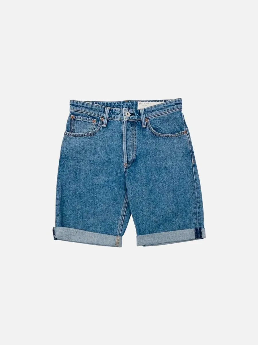 RAG & BONE Denim Blue Shorts
