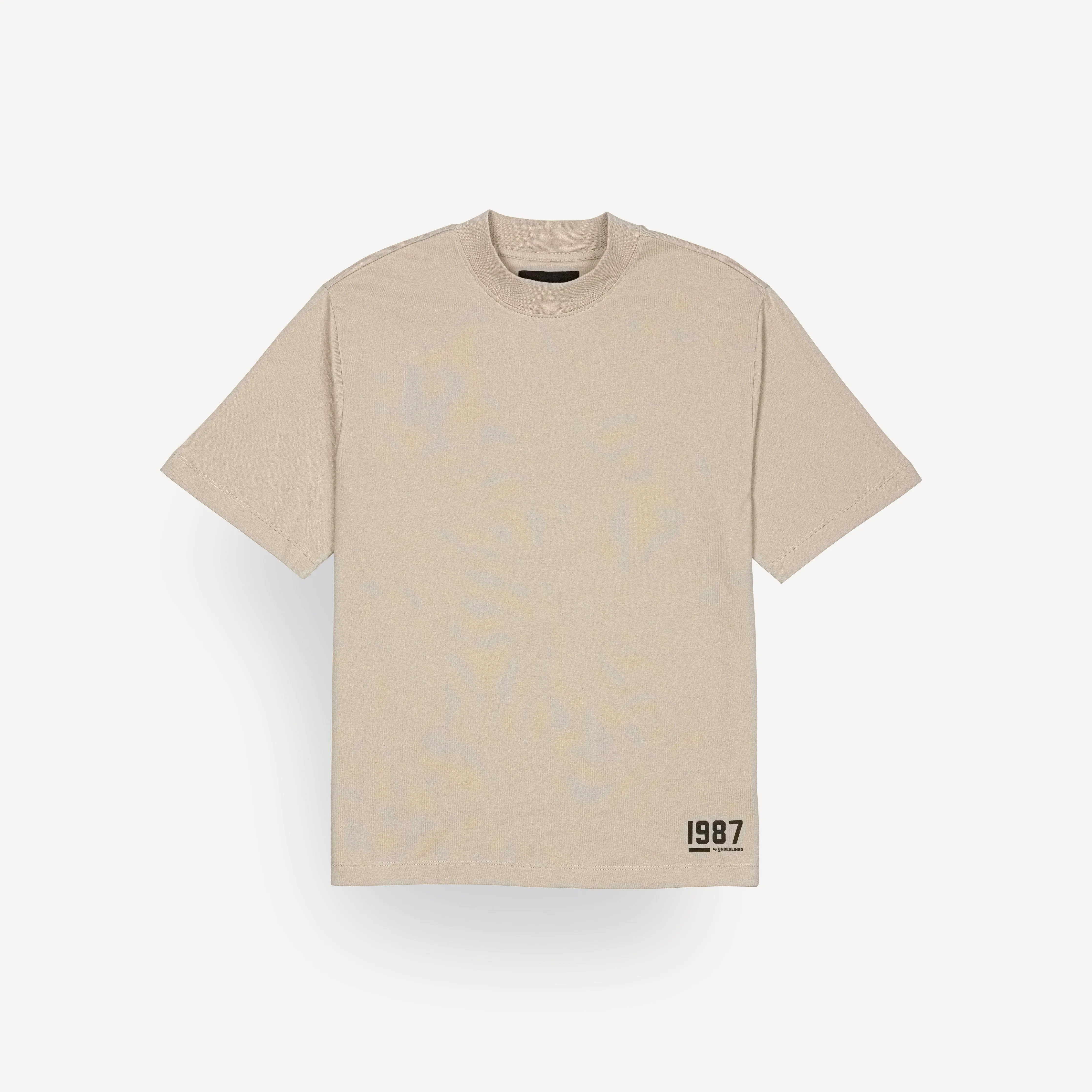 Relaxed Crewneck Tee - Oatmeal