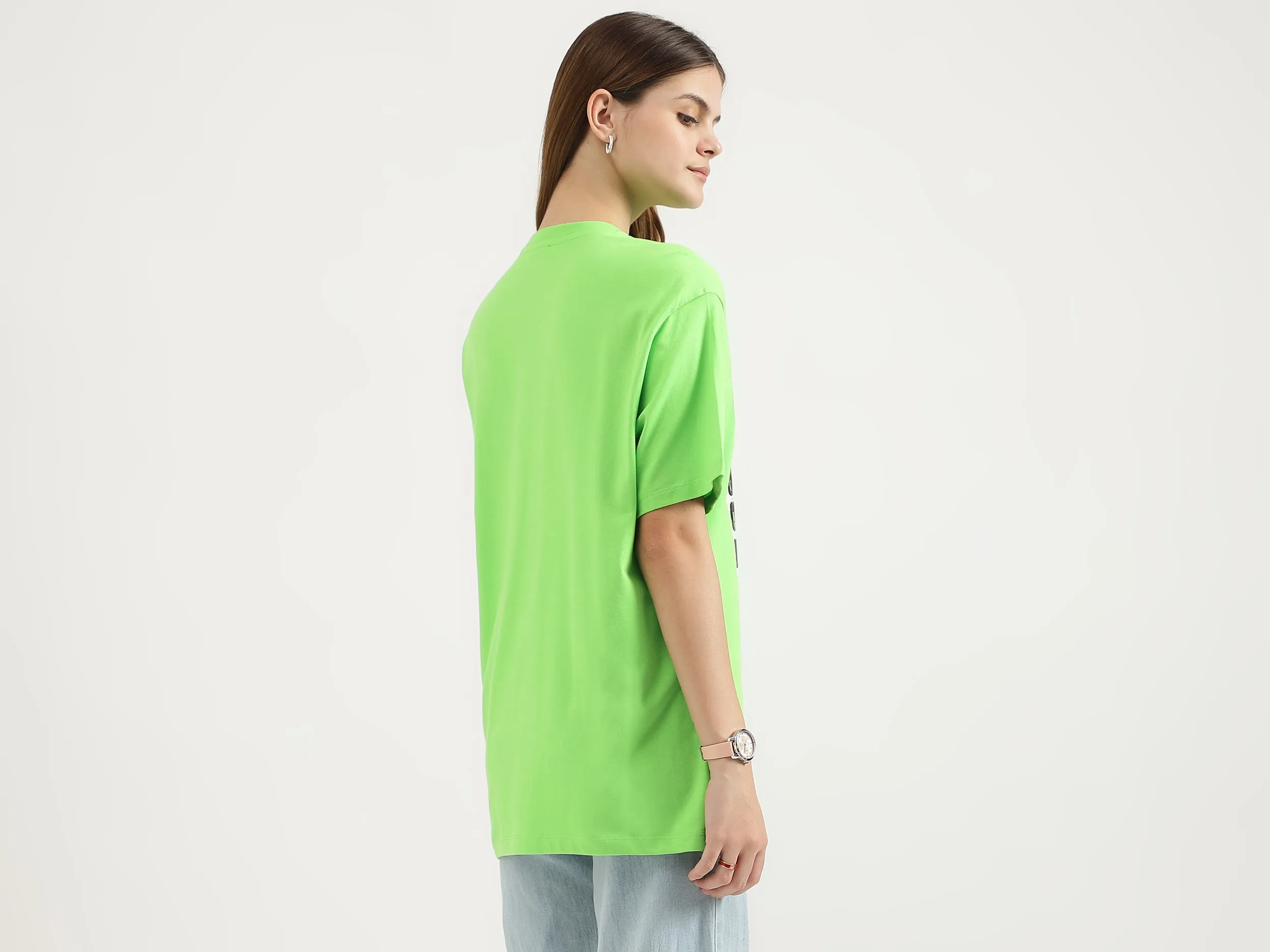 Relaxed Fit Round Neck Printed T-Shirts
