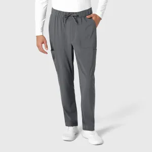 RENEW 5834 Men's Tapered Scrub Pants Pewter