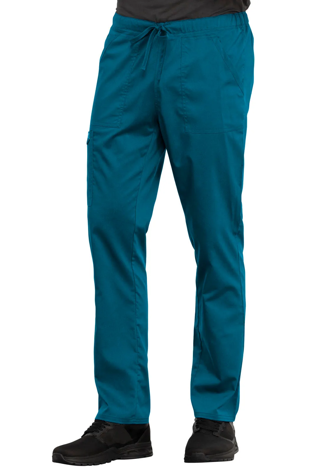 Revolution WW020 Unisex Tapered Leg Drawstring Pants Caribbean Blue