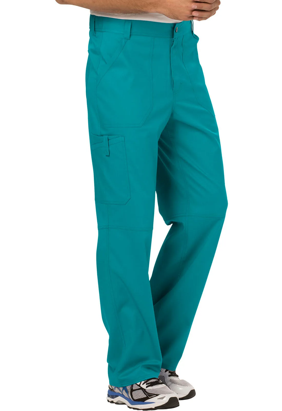 Revolution WW140 Men's Fly Front Pants Teal Blue