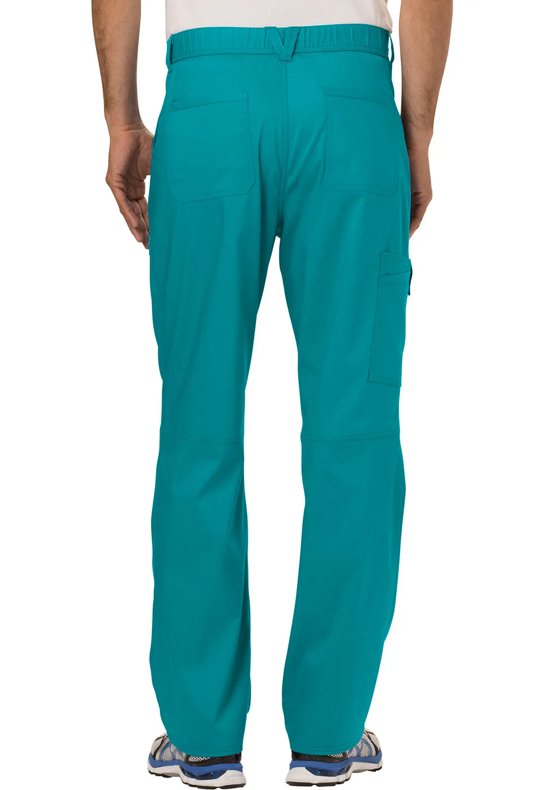 Revolution WW140 Men's Fly Front Pants Teal Blue