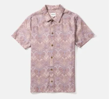 RHYTHM BURNS SS SHIRT - HENNA