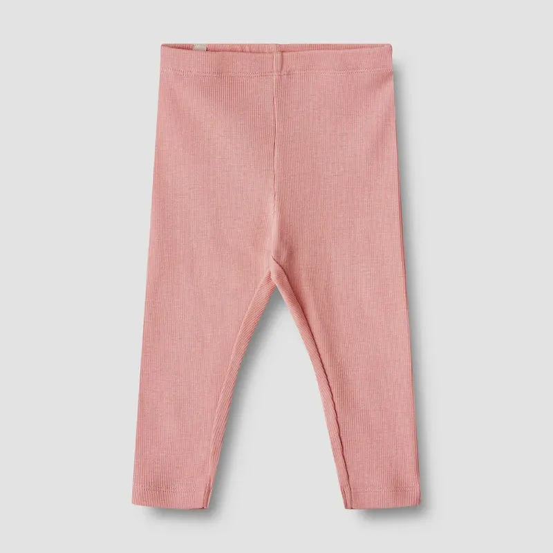 Rib Legings Maddy Rosette-Baby Girl