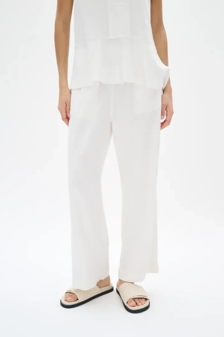 Rimone Linen Cropped Pant