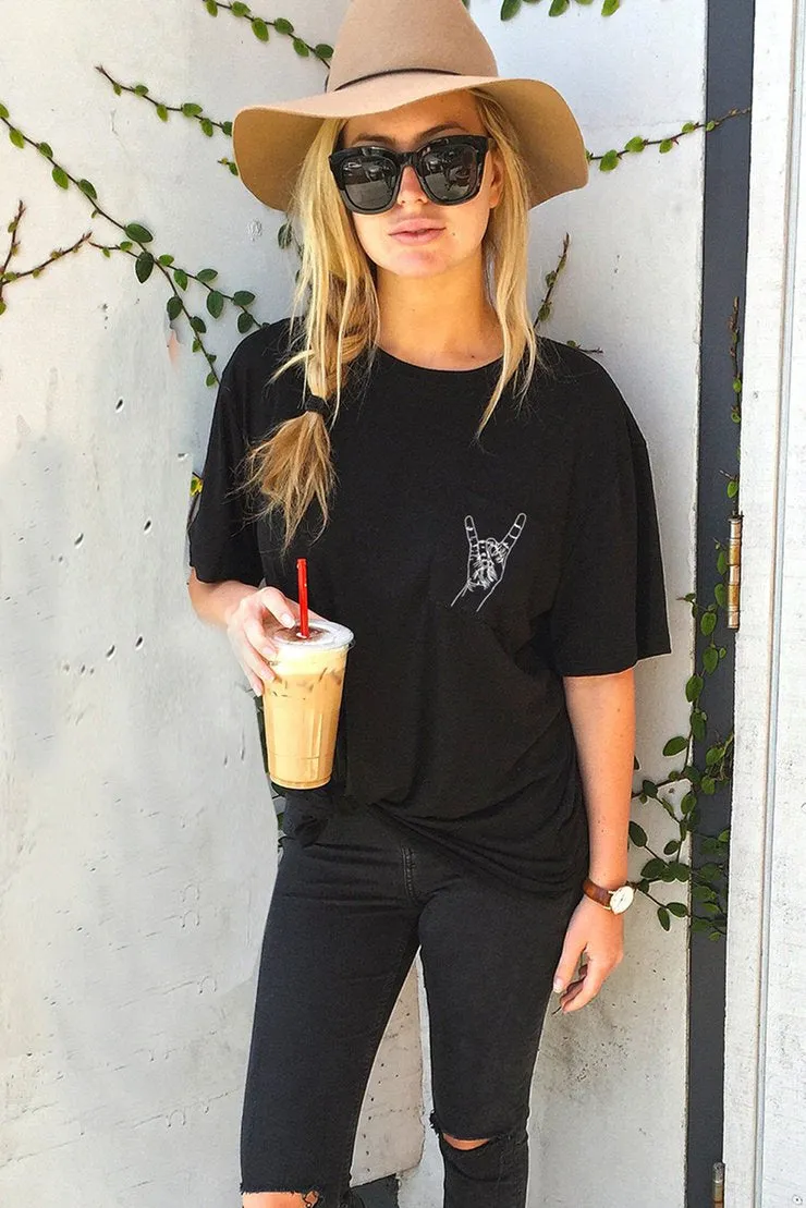 ROCK ON VINTAGE TEE