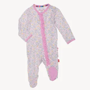 Ruffle Magnetic Footie | Amelia