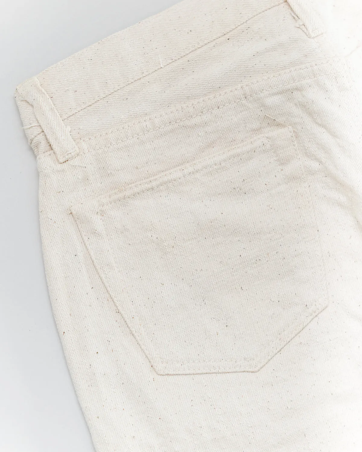 S710SC-KI - 18oz Ecru Selvedge Jeans - Slim Tapered