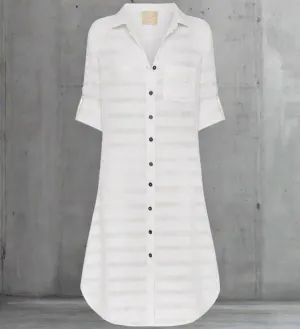 Scandi & Co Linen Heidi Shirt Dress