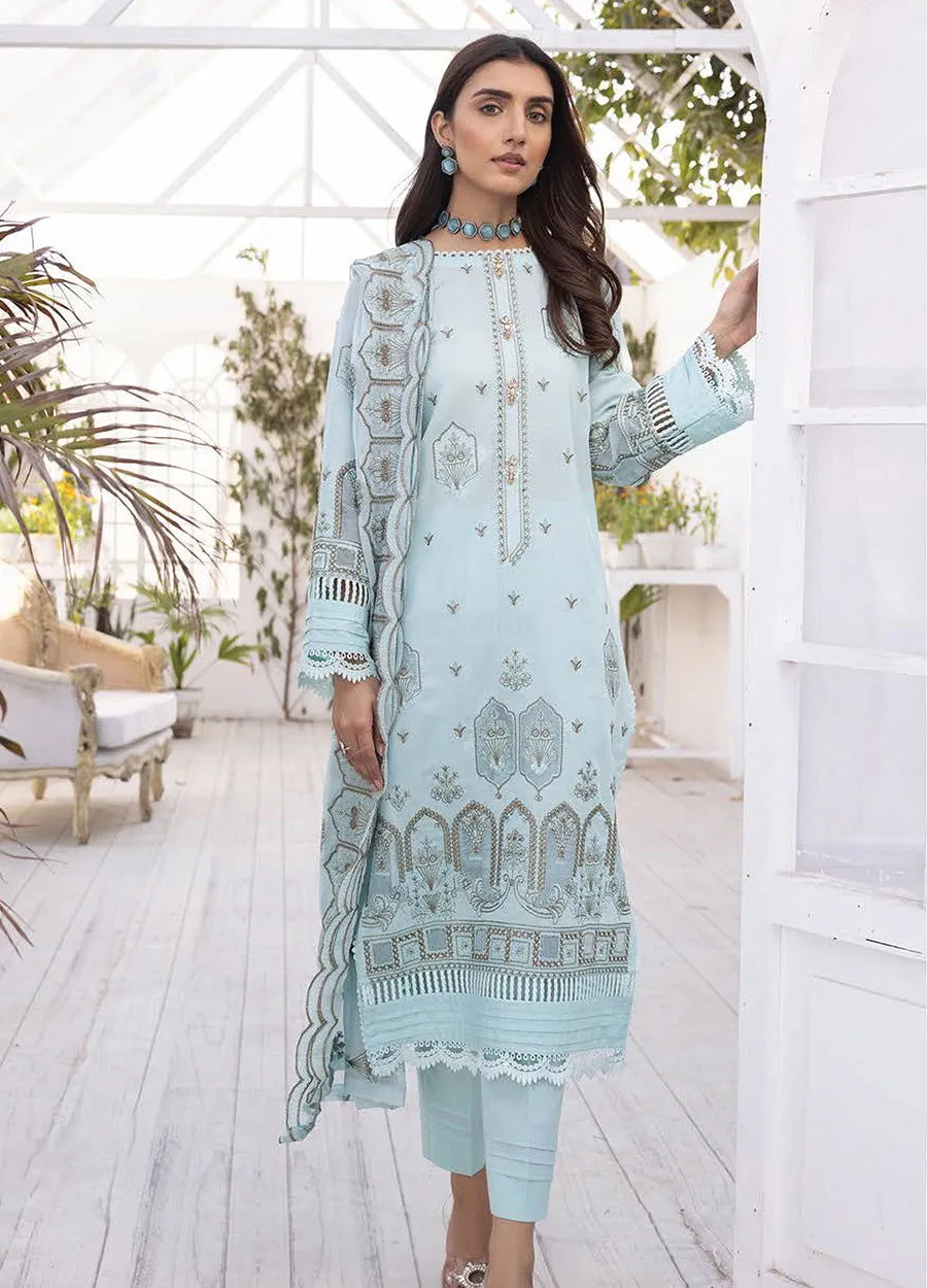 Sophia by Riaz Arts Swiss Embroidered 3pcs