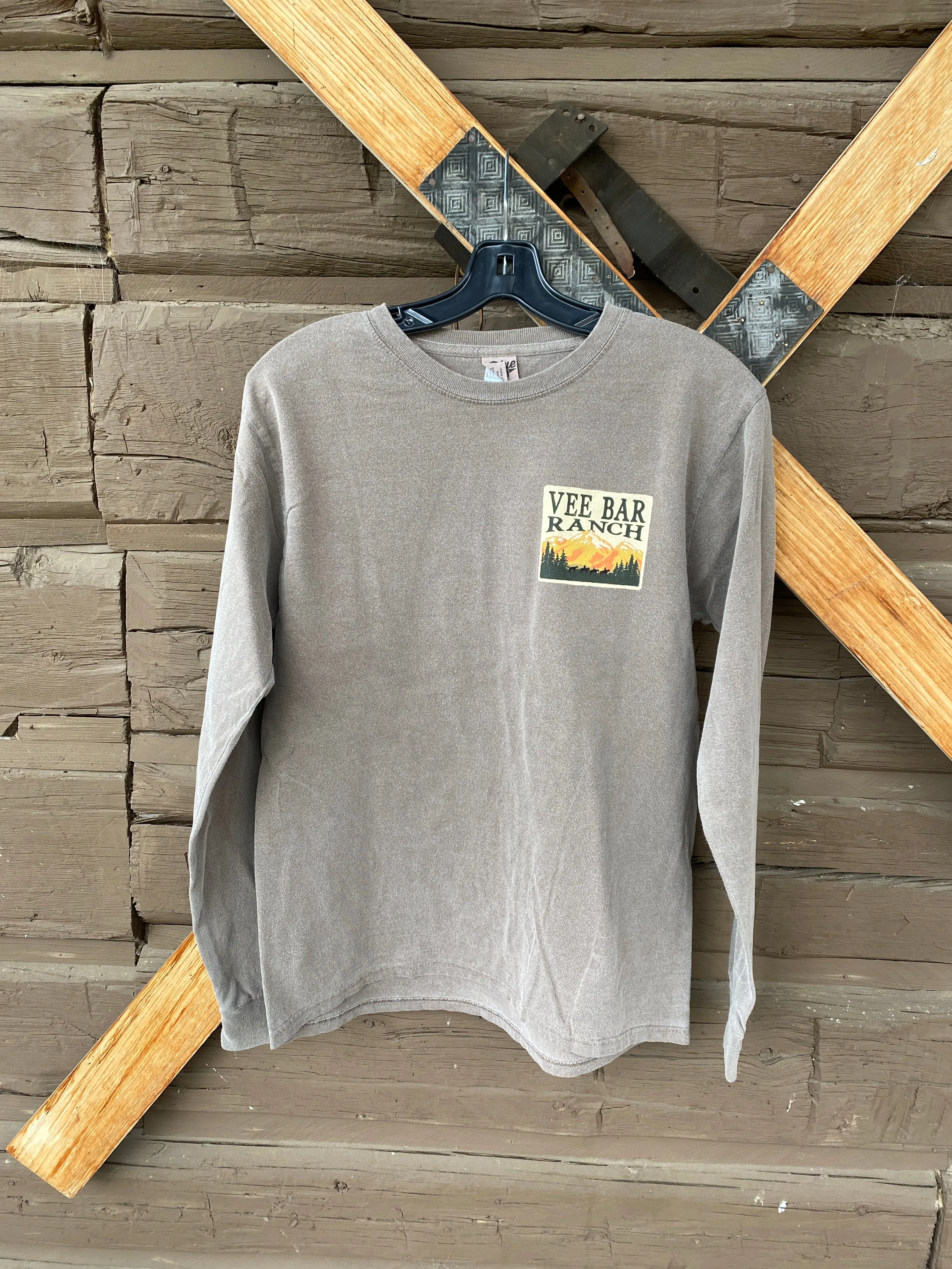 Squalid Vee Bar Ranch LONG SLEEVE Tee