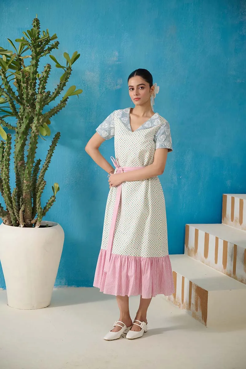 STREEP TIERED DRESS