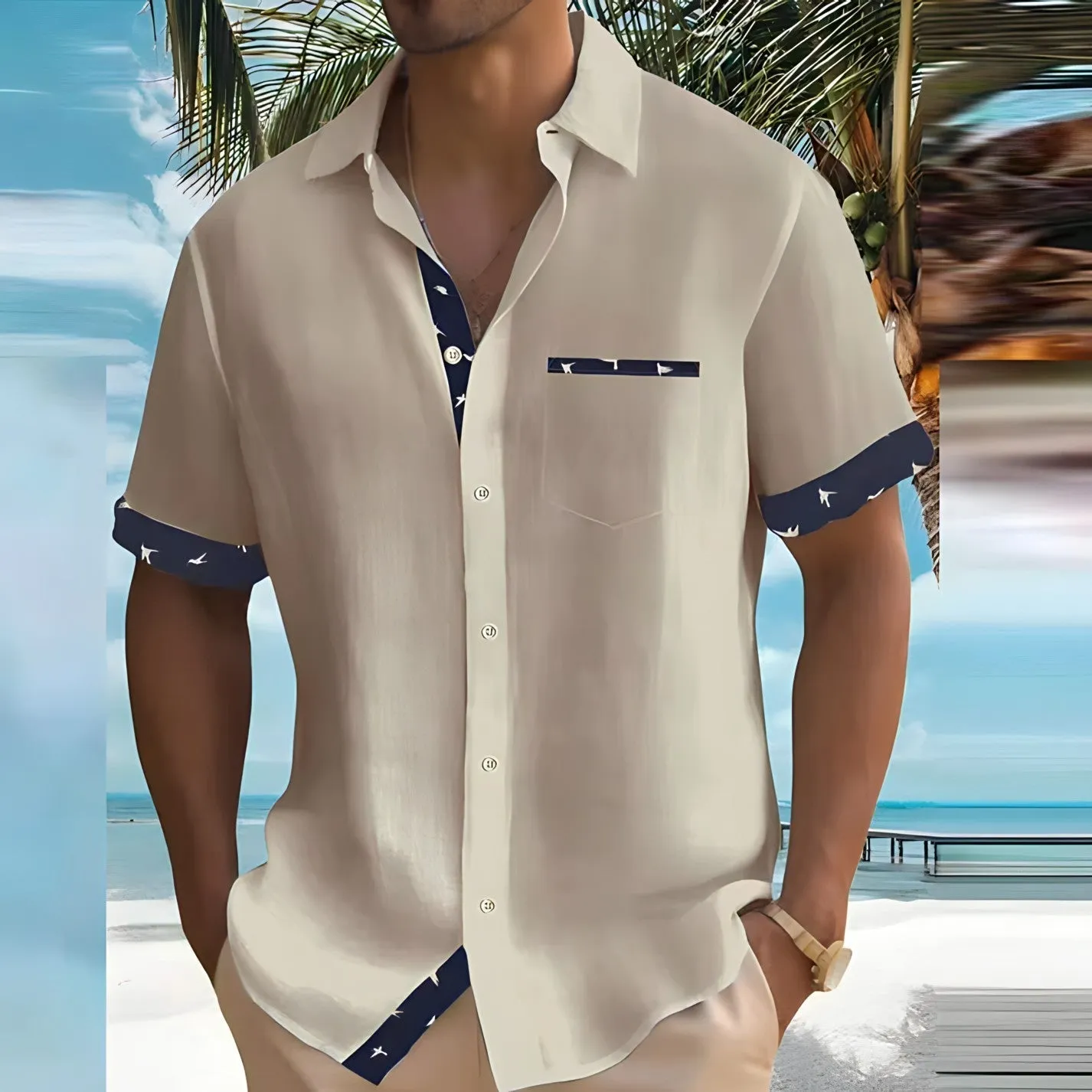 Stylish Men's Shirt for Effortless Versatility and Comfort