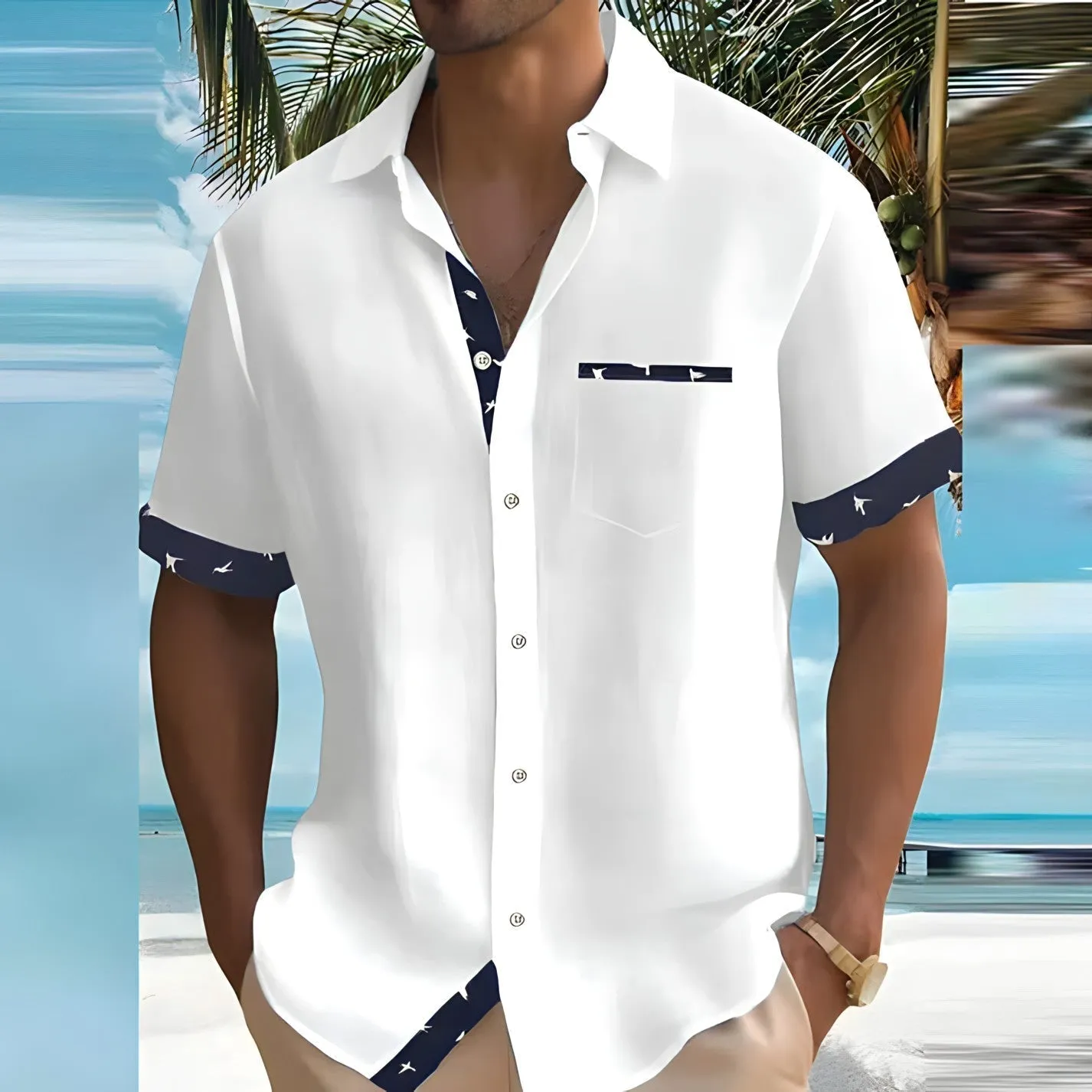 Stylish Men's Shirt for Effortless Versatility and Comfort