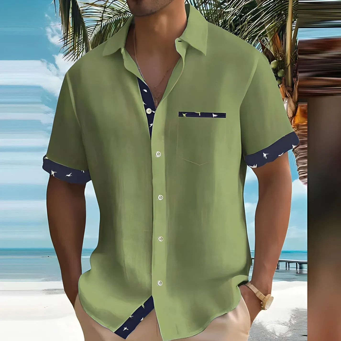 Stylish Men's Shirt for Effortless Versatility and Comfort