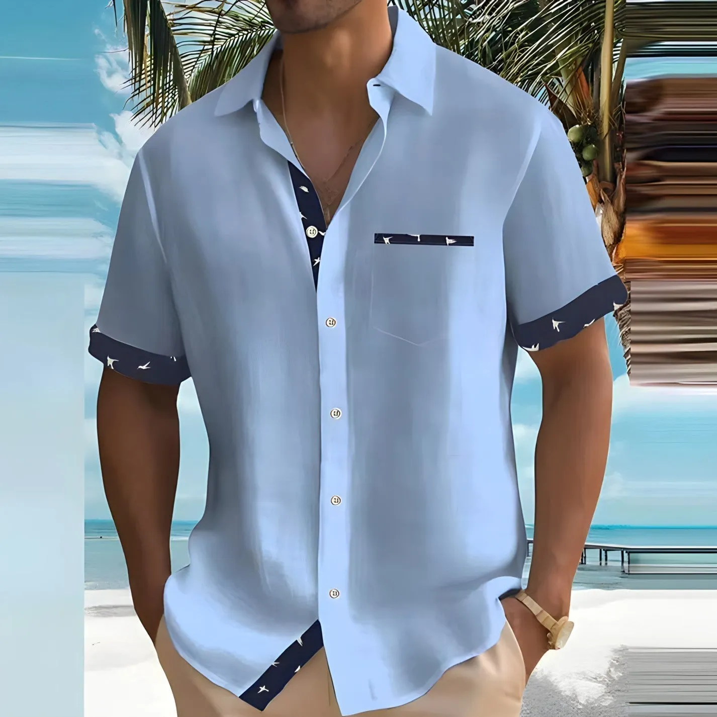 Stylish Men's Shirt for Effortless Versatility and Comfort