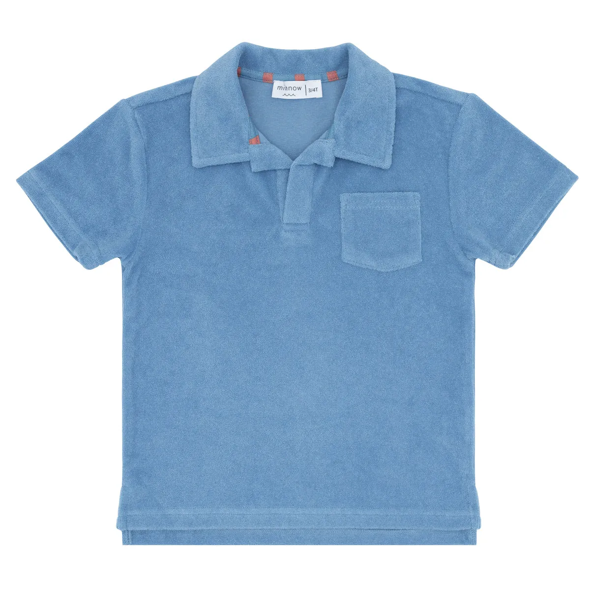 Surfside Blue French Terry Polo