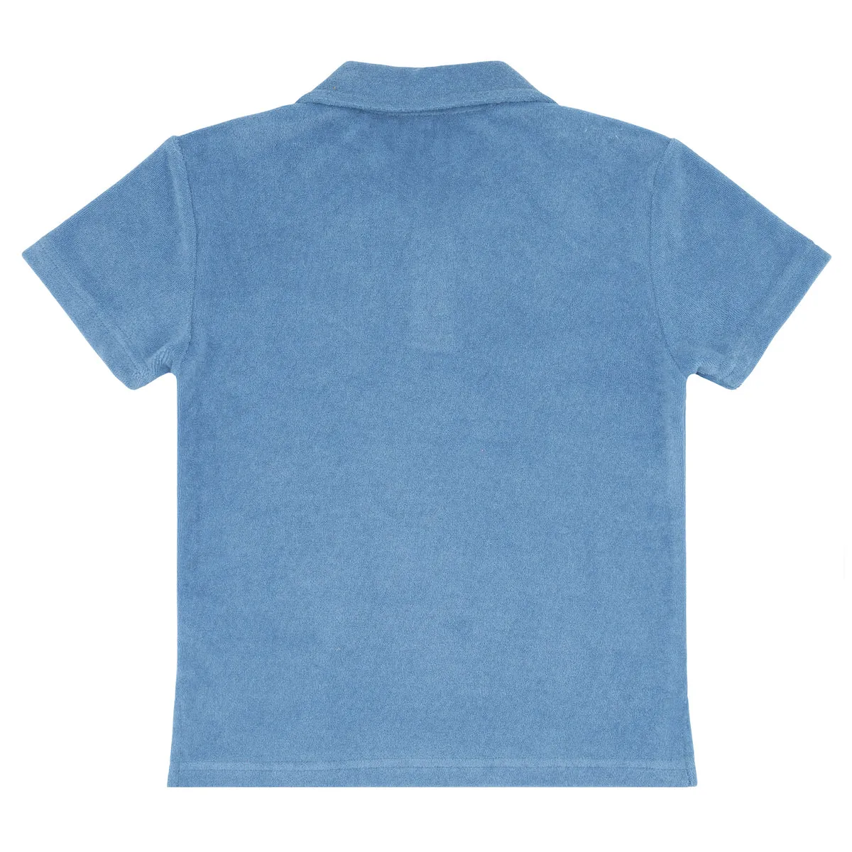 Surfside Blue French Terry Polo