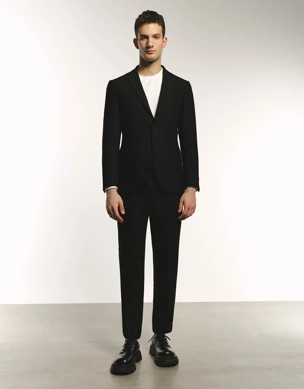 Tailored Notch Lapel Blazer