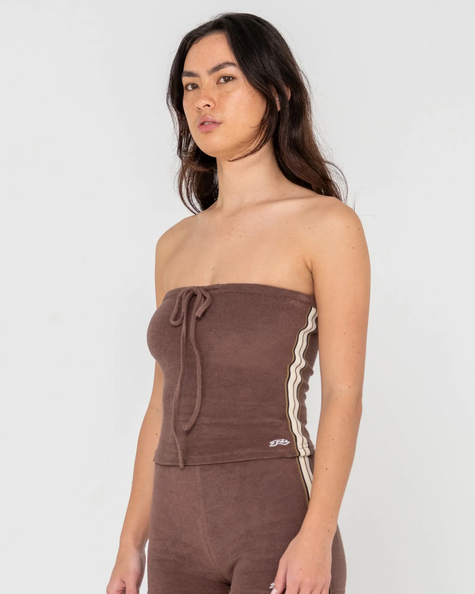 Terry Towelling Boob Tube Top