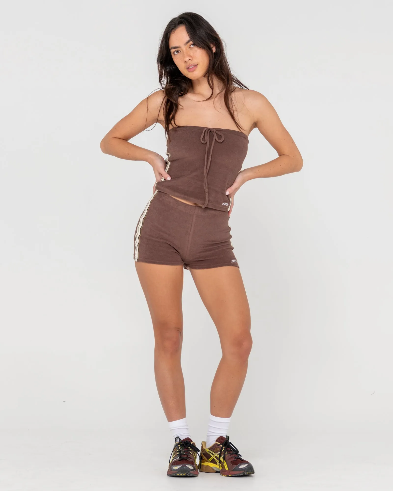 Terry Towelling Boob Tube Top