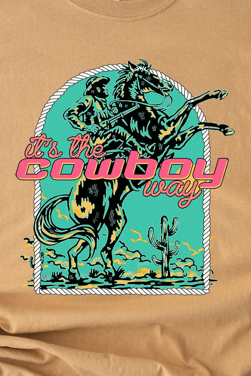 The Cowboy Way Short Sleeve Relaxed Fit T-Shirt