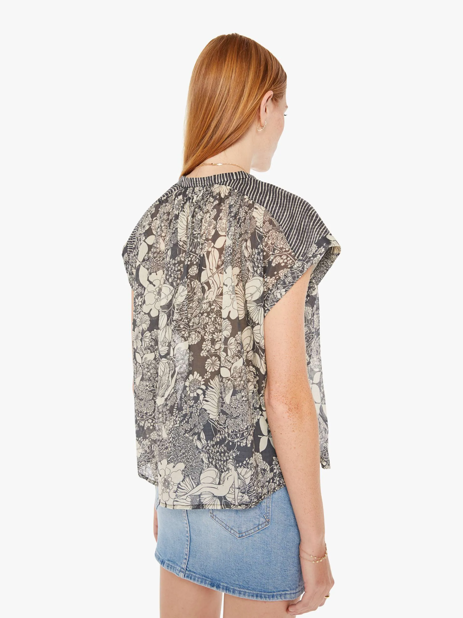 The Slow Ride Button Down in French Fairy Tale