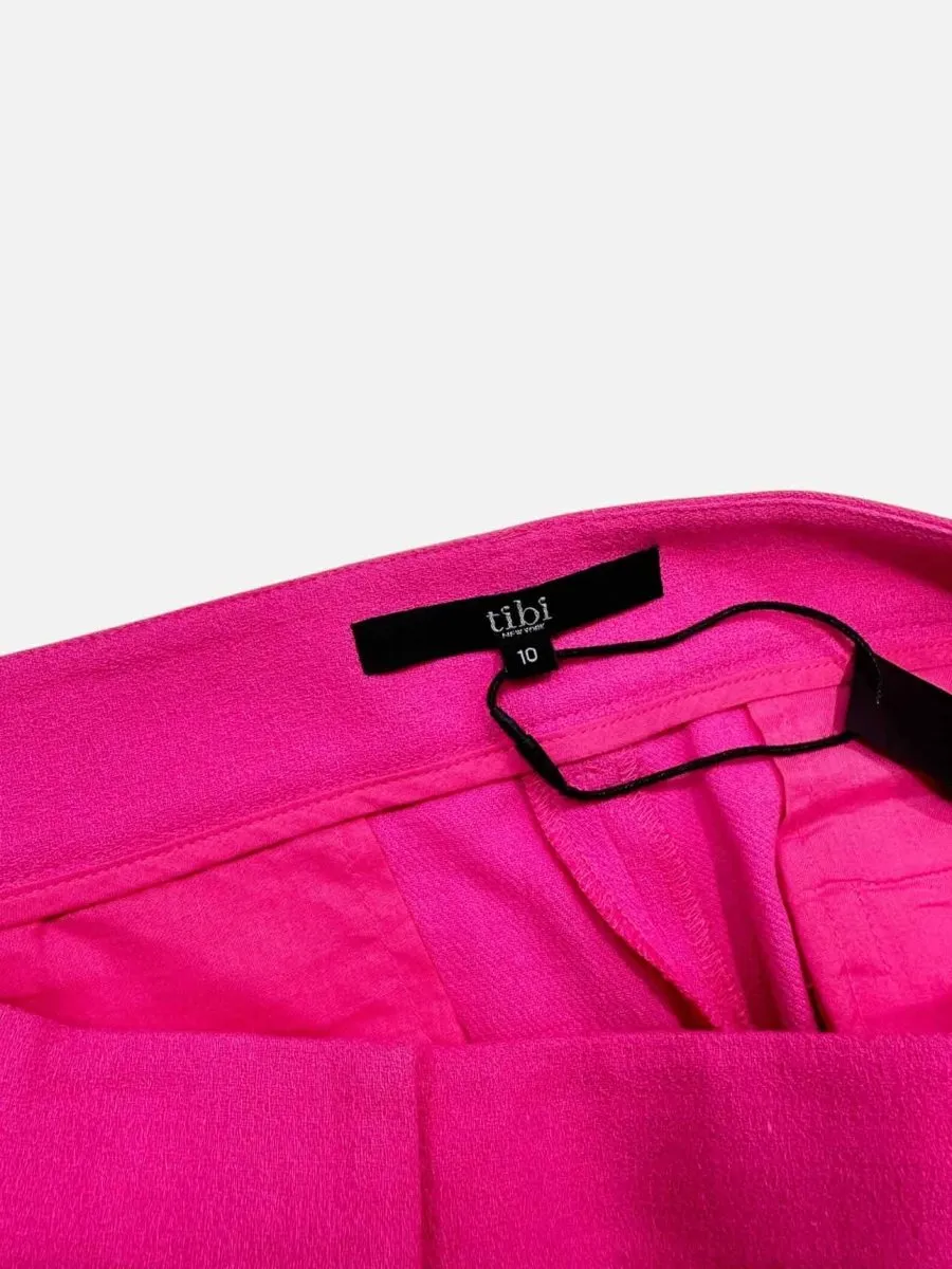 TIBI Cropped Pink Pants US10
