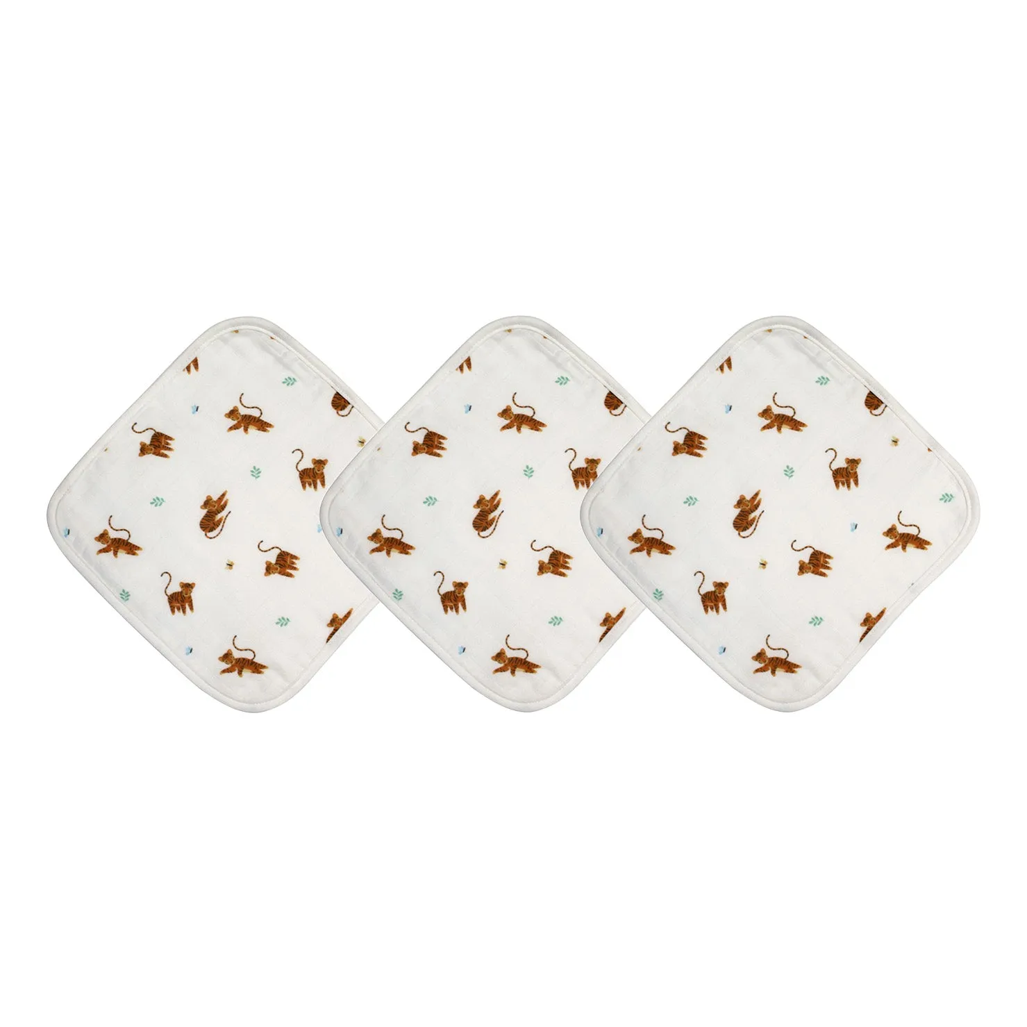 Tiger Washcloth Set