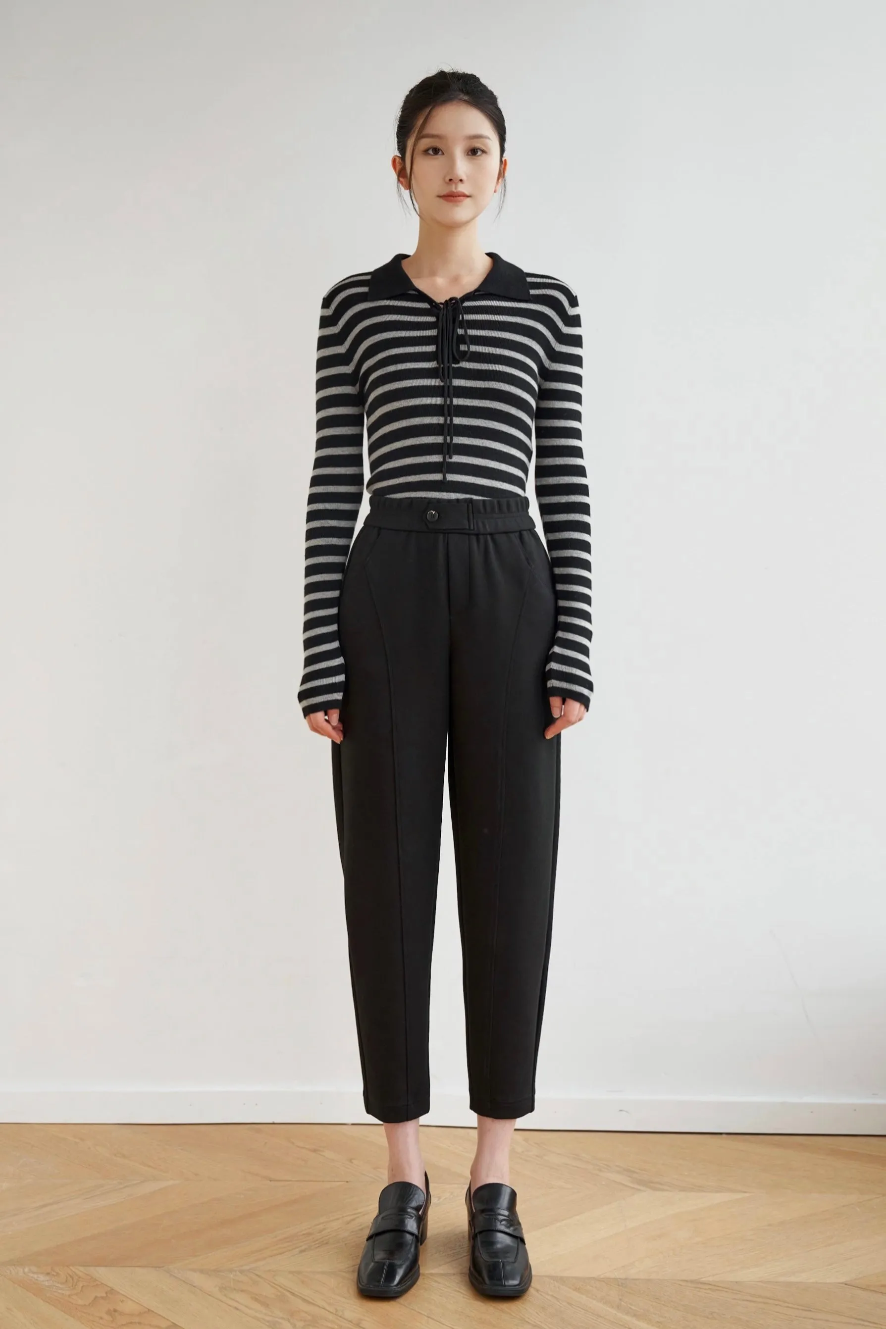Transit Tapered Pants - Black