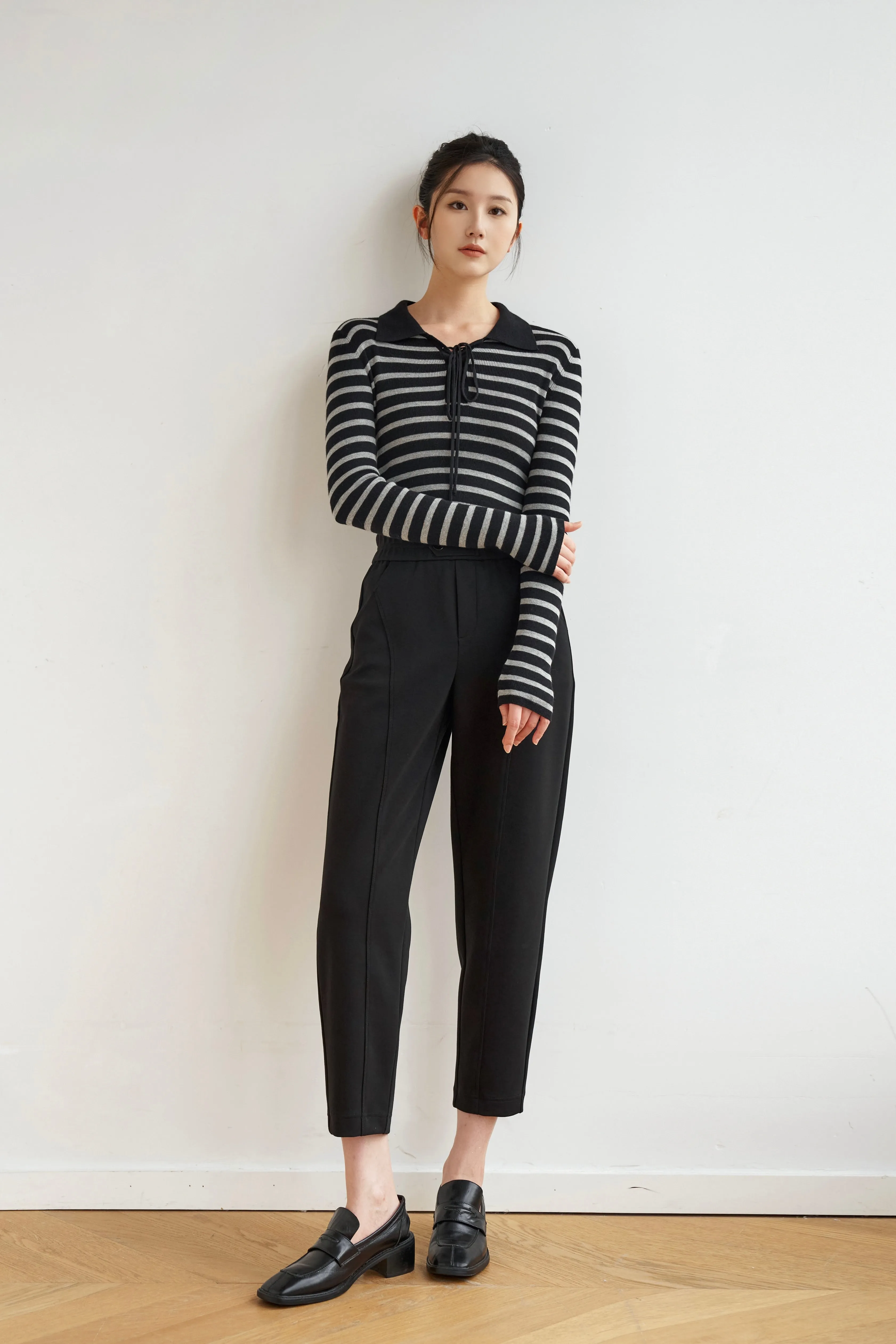 Transit Tapered Pants - Black