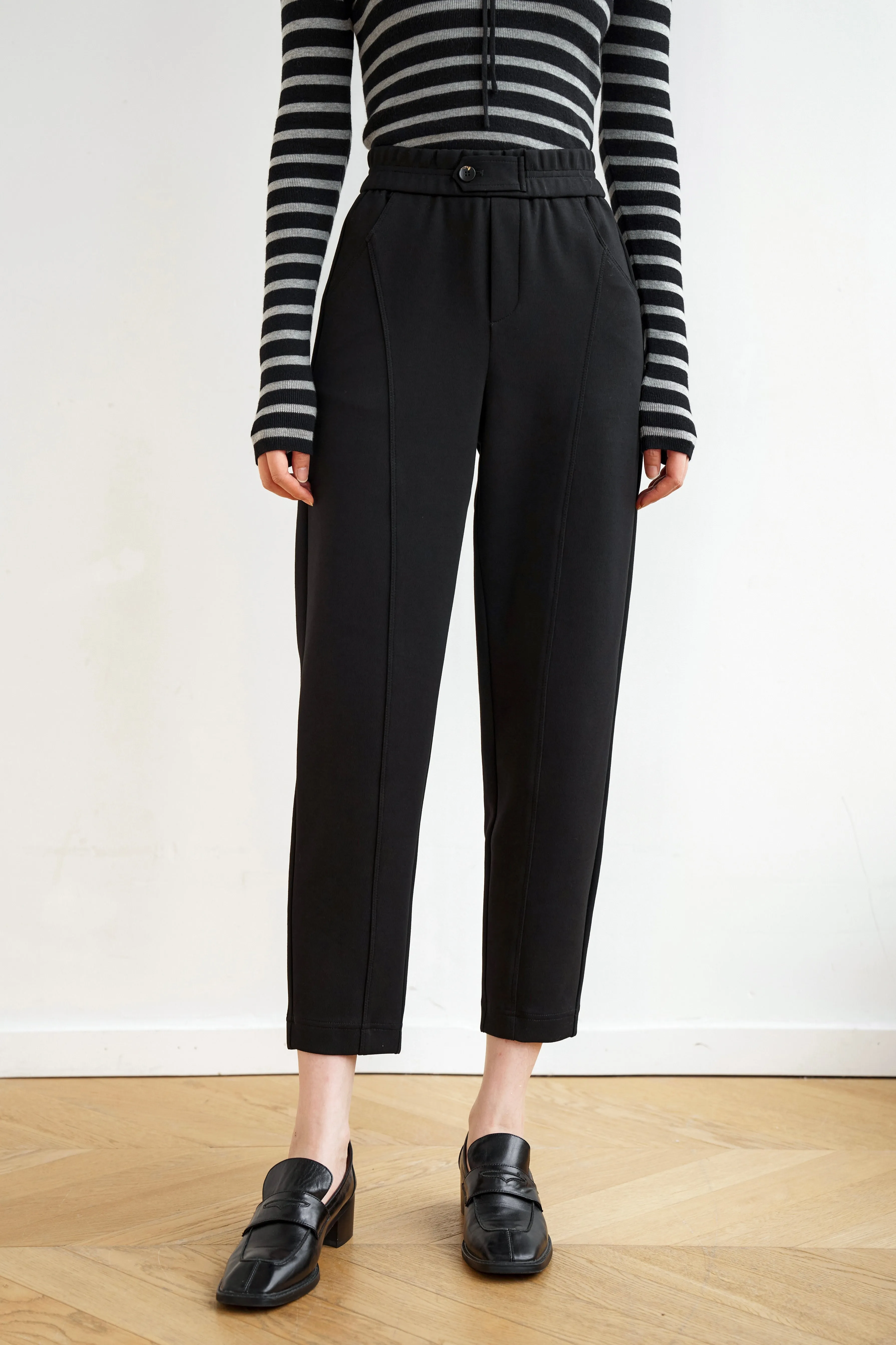 Transit Tapered Pants - Black