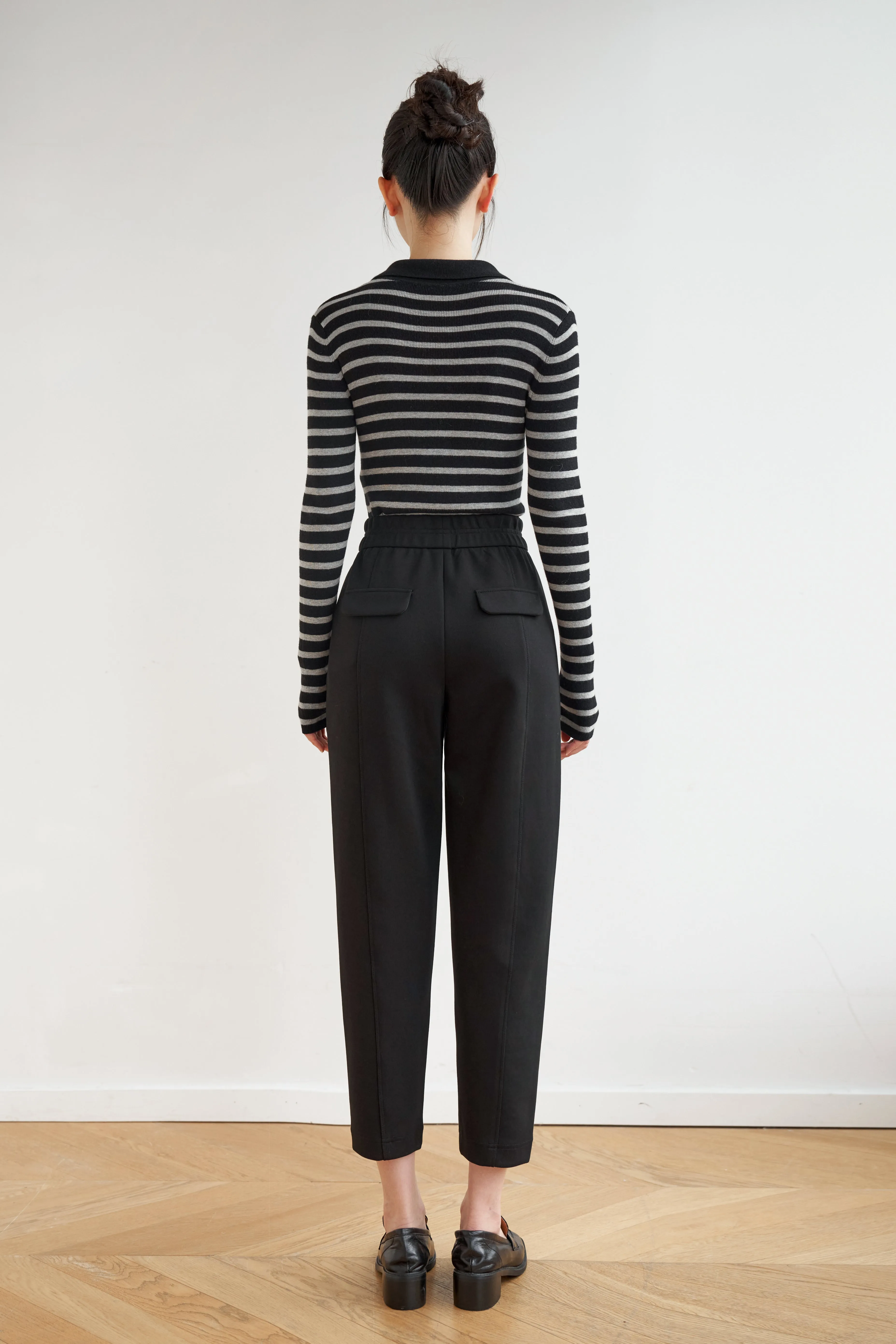 Transit Tapered Pants - Black