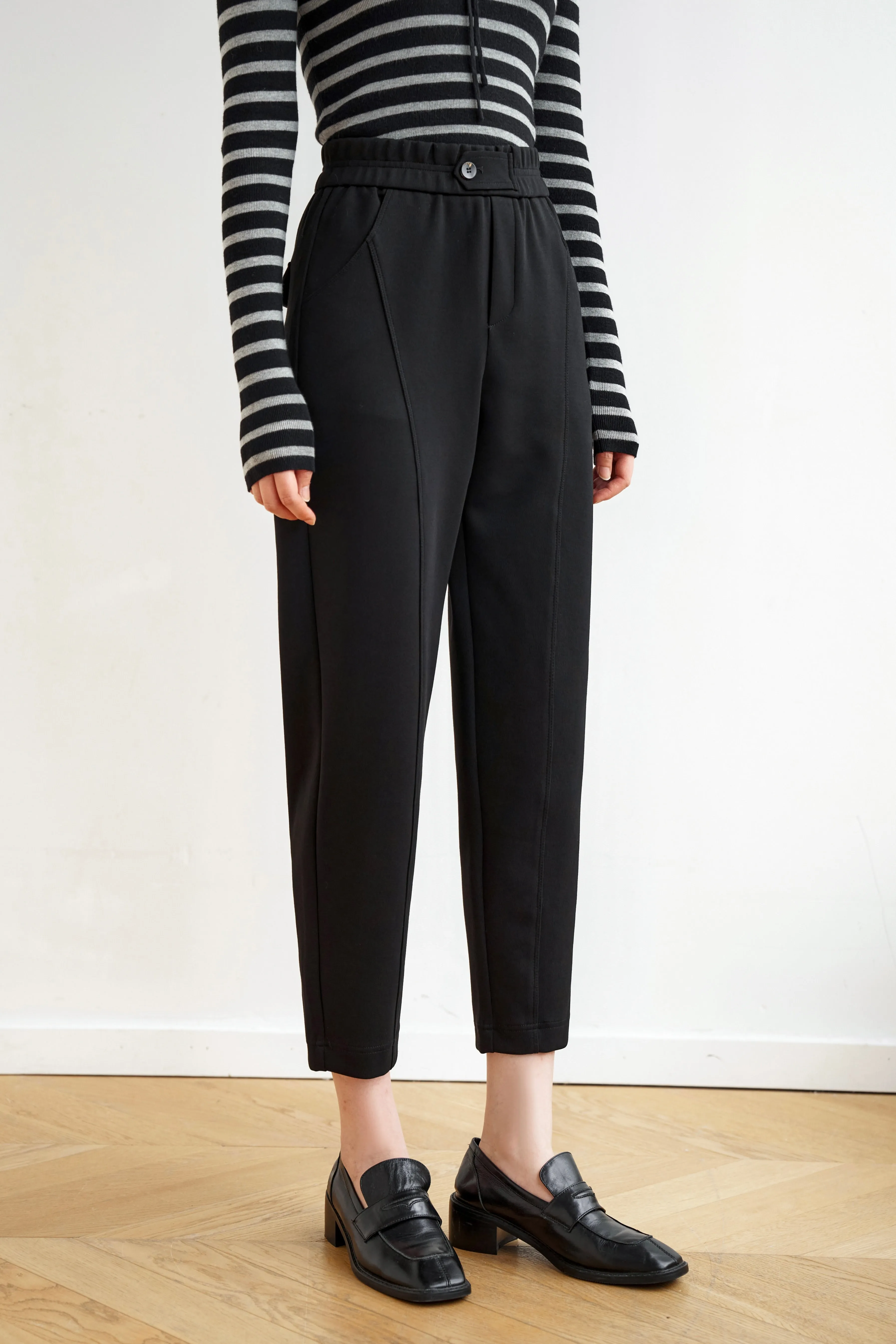 Transit Tapered Pants - Black