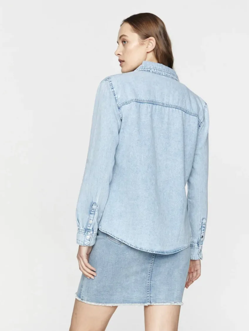 Tulum Denim lightweight Shirt : Blue