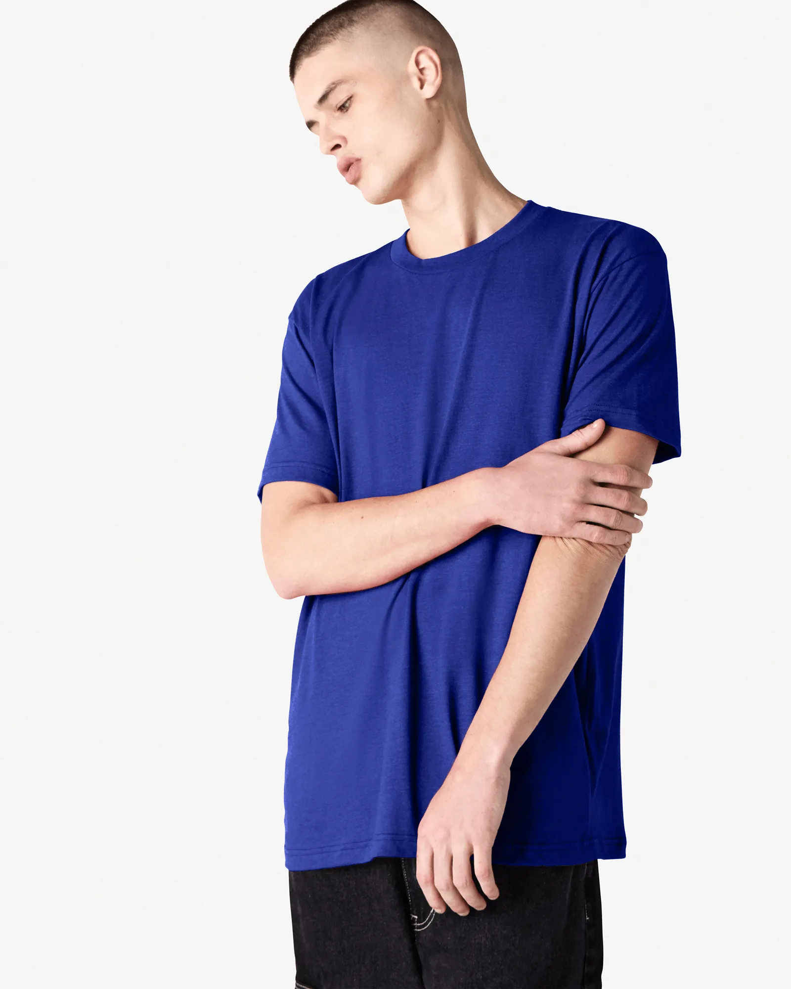 Unisex Relaxed Fit CVC T-Shirt